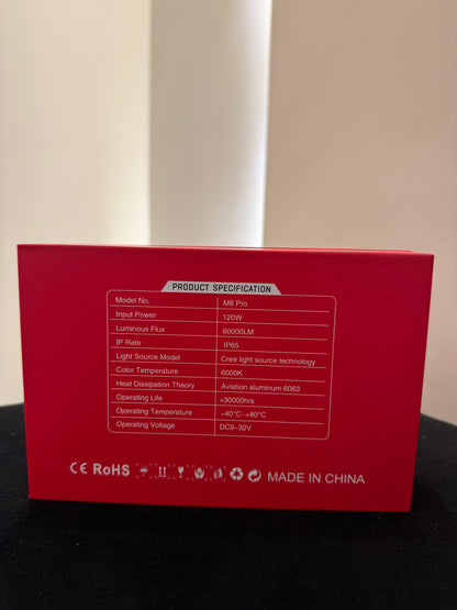 M8 PRO LEDs 120W (ORIGNAL)